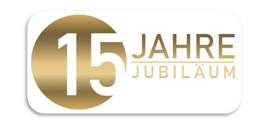 15 Jahre Jubiläum